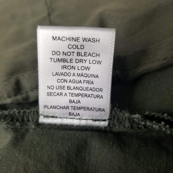 Love Tree Women's Cotton Long Sleeve Buttons Tan Hooded Jacket Size Small - Picture 7 of 7